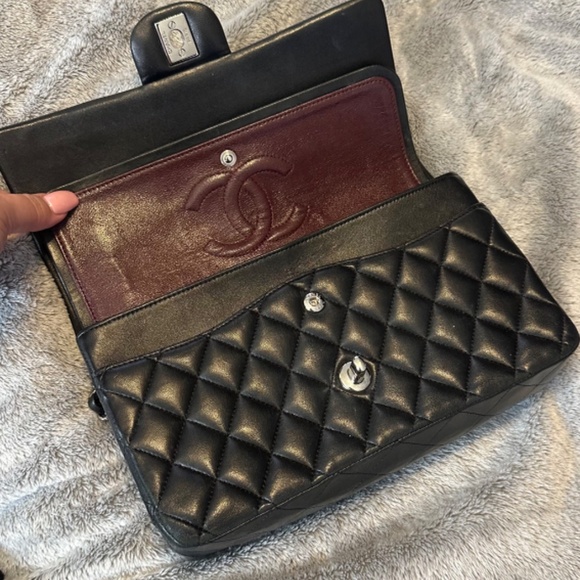 Chanel Classic Double Flap Black Lambskin - Picture 9 of 9